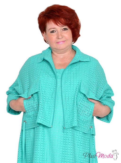 Жакет Модель №1571 размеры 44-84 - Plusmoda фото 3