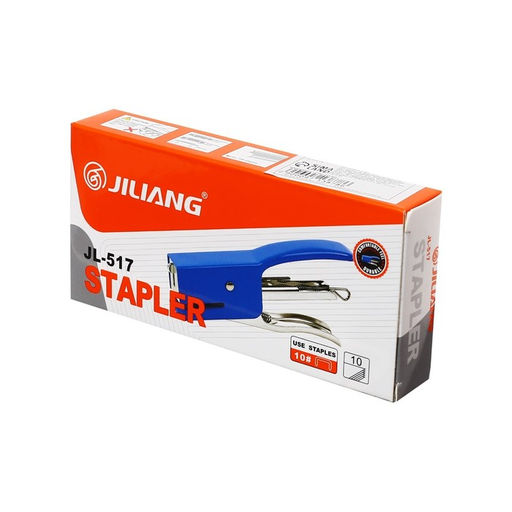 Степлер плаер №10 до 20 листов, скобы 10, для сшивания на весу. стальной, МИКС - Simaland фото 6