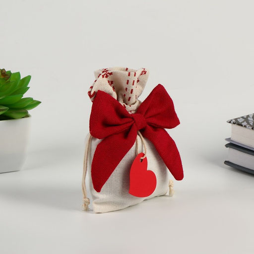 Мешок для подарка Бантик, МИКС - Simaland фото 2