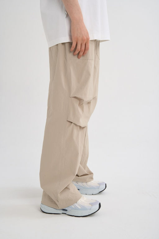Брюки текстильные Хаки ANTA SKATE Woven Casual Pants  фото 6