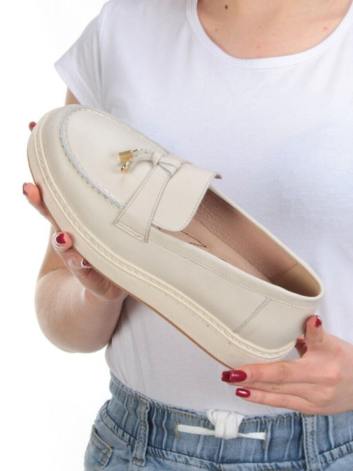 06-5061-3 BEIGE Туфли (натуральная кожа)