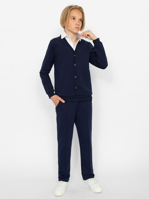 CRB wear/CWJB 63620-41 Джемпер для мальчика,темно-синий/Ex.Cherubino  фото 2