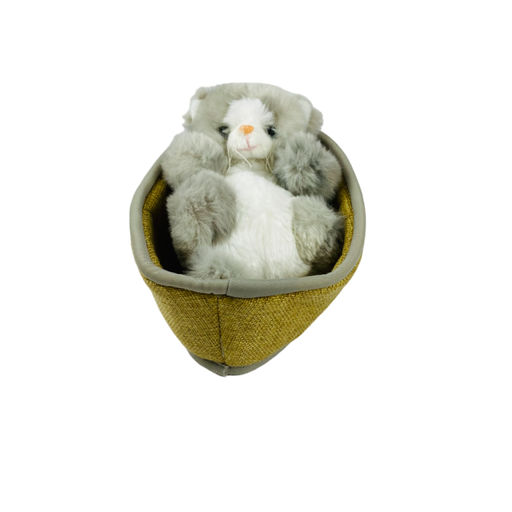 Котенок в лукошке 136г./22x15x9см - Buro фото 5