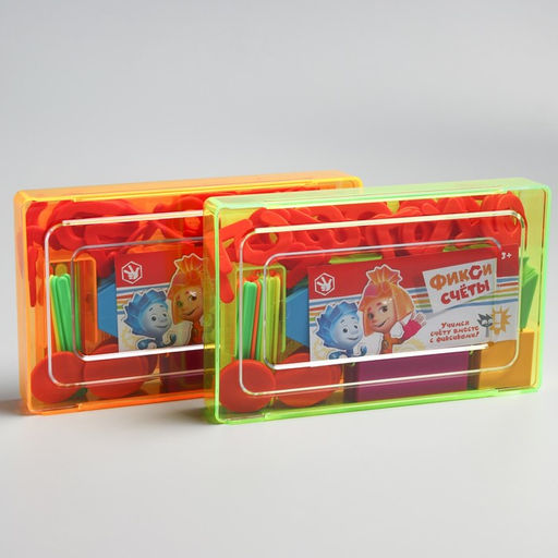 Счётный материал «Учимся считать», 130 элементов в наборе, Фиксики, МИКС