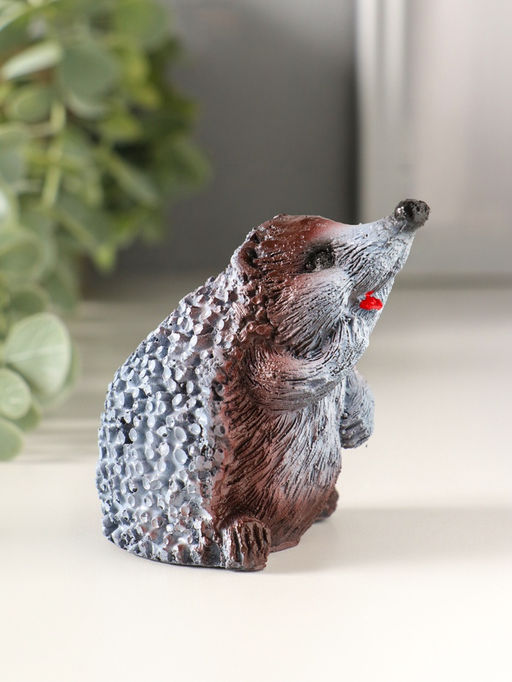 Фигурка «Ёж думает», 7.5×5×6 см