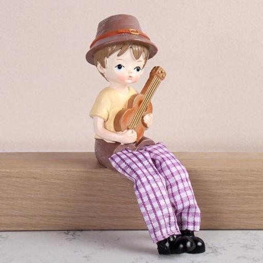 Фигурка Мальчик/Девочка висячие ножки 2 штуки набор 19 см / 5063 /уп 60/ - Галеонтрейд фото 3