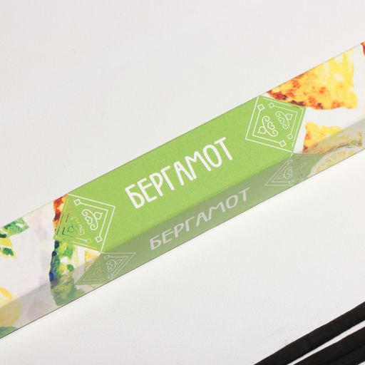 Цена за 4 шт. Благовония "Дыхание природы Бергамот", 8 палочек