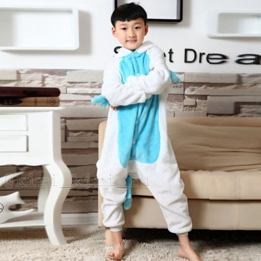 Пижама кигуруми Единорог с крыльями (детская)