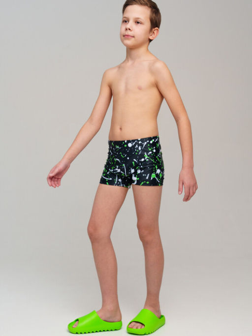 12511609 Плавки-шорты для мальчиков, средней длины - Playtoday фото 2