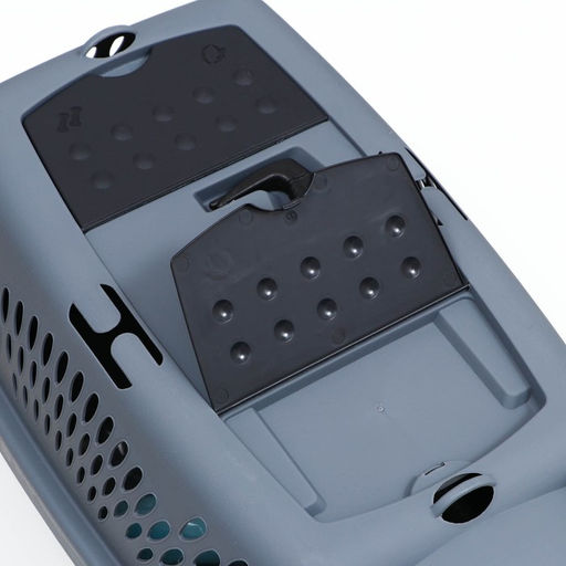 Переноска для животных с металлической дверью, 49 х 32 х 27, Серая - Simaland фото 9