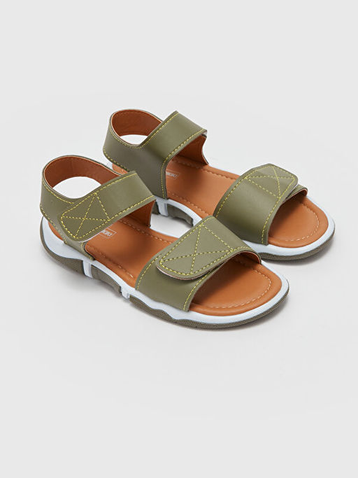 ?ift Bantl? Erkek ?ocuk Sandalet