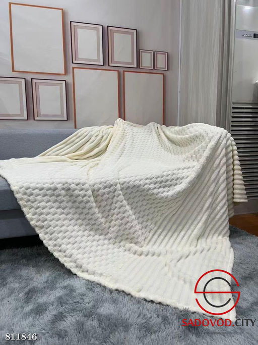 Плед на кровать на диван