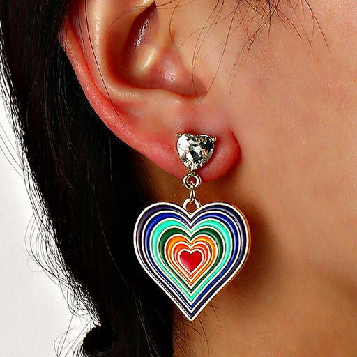 Серьги длинные на гвоздиках арт. 11 7939 (id 254252) - Rada фото 4