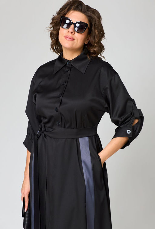 Платье EVA GRANT 7176А черный