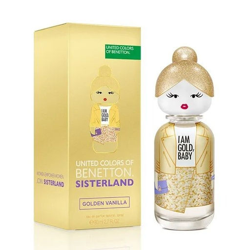 BENETTON GOLDEN VANILLA w EDP 80 ml M, парфюмерная вода