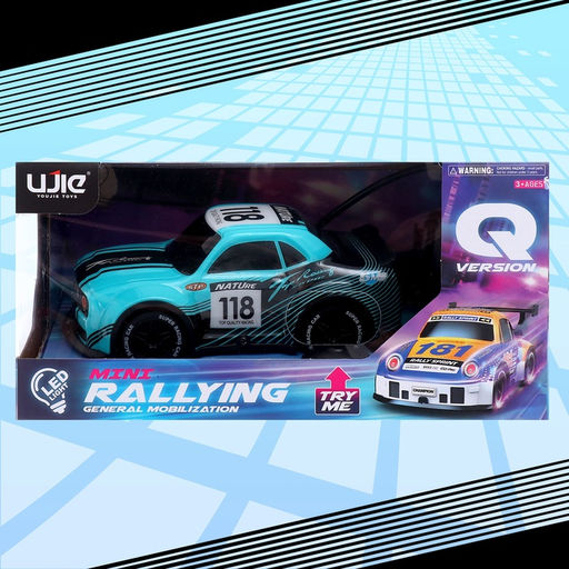 Машина RACE, радиоуправляемая, световые эффекты, цвет синий - Simaland фото 10