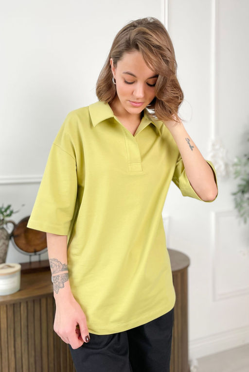 Футболка Rumoda 2190 оливковый  фото 4