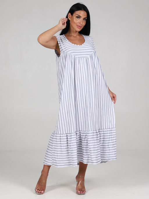 СФ-486 ЖЕНСКИЙ САРАФАН (Серая полоса) - А-дина фото 3