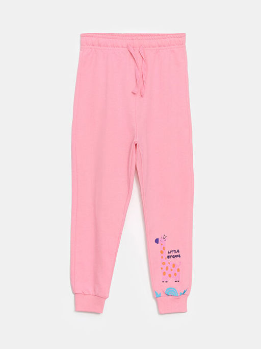 Beli Lastikli K?z ?ocuk Jogger E?ofman Alt?