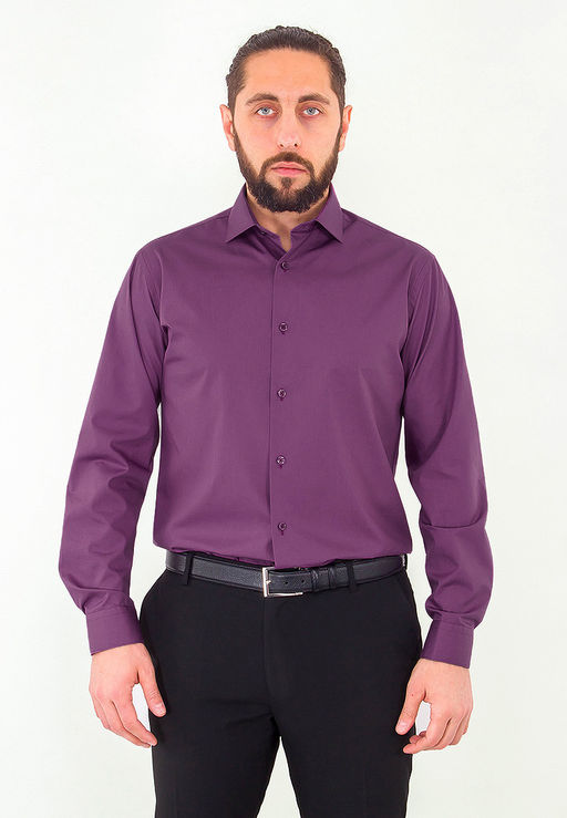 Сорочка мужская длинный рукав GREG 730/139/PL/Z  фото 7