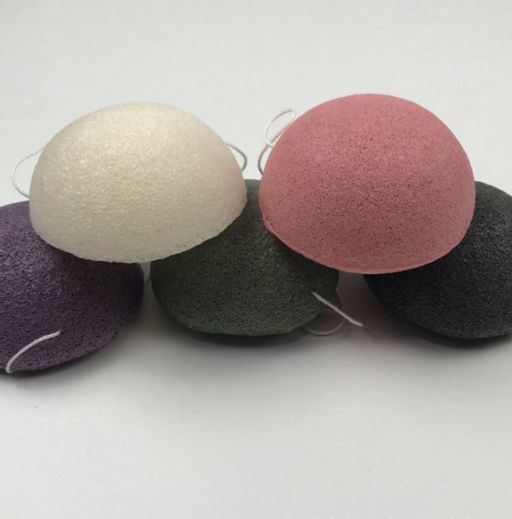 Натуральная губка- спонж для умывания "Конняку" ECO