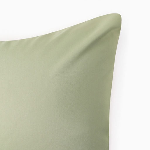 Постельное бельё евро «Этель», модал, зелёное