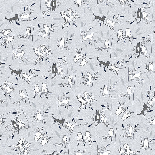 Скатерть 120х145см "Мы котики", длина стола до 105см, на 4 персоны, рогожка 186г/м2, хлопок 100%, упаковка классическая 28х41см, "Домашняя мода" (Россия)