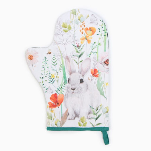 Варежка-прихватка Этель Маки 20х28см,саржа, 100% х/л, ватин 250г/м2  фото 2