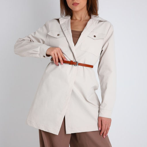 Ремень женский, ширина 1 см, винт, пряжка металл, цвет рыжий - Simaland фото 2