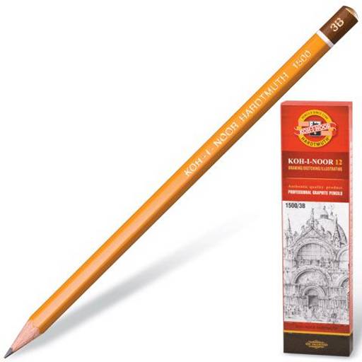 Карандаш ч/гр. "Koh-i-Noor" 1500 (3В)