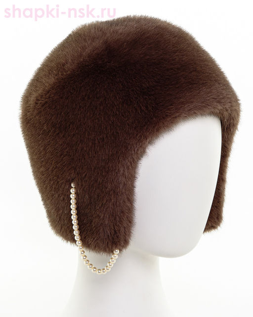 Марго экомех норка Ушанка флис (56-58)