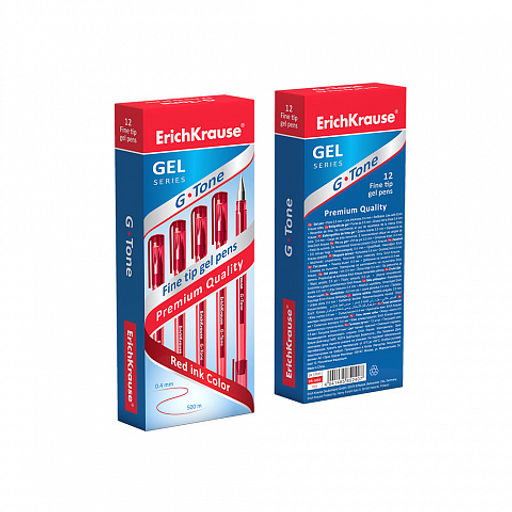 Цена за 12 шт. Ручка гелевая ErichKrause G-Tone Stick Original 0.5, цвет чернил зеленый (в коробке по 12 шт.)