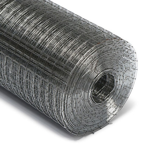 Сетка оцинкованная, сварная, 10×1 м, ячейка 12.5×12.5 мм, d=0.6 мм, Greengo