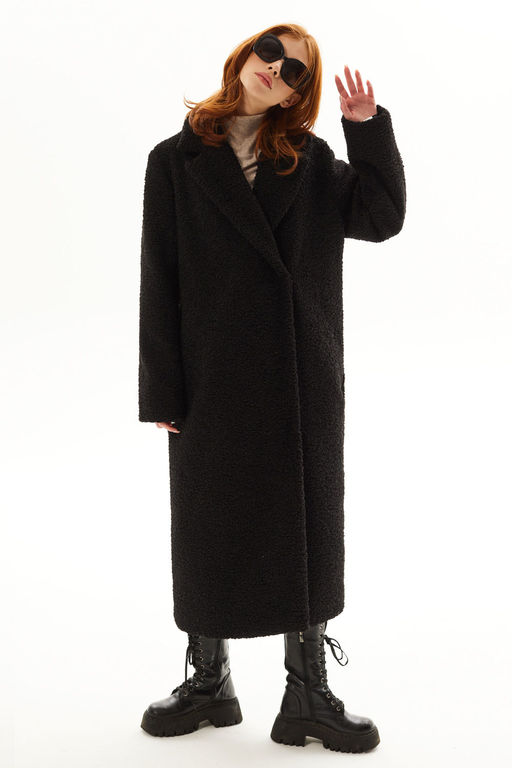 Пальто Golden Valley 7153 черный  фото 3