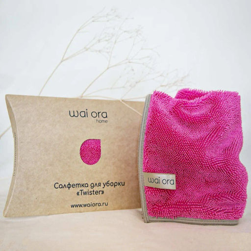 Салфетка для уборки Twister (Фуксия) - Wai ora фото 2