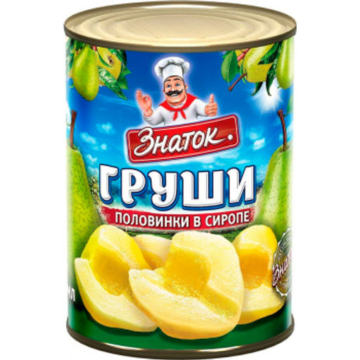 Груши половинки в сиропе 410г