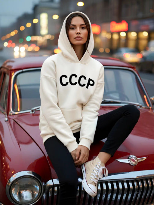 Уценка! ХУДИ женское с принтом цвет в ассортименте - Вега фото 11