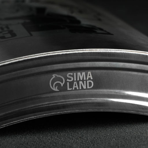 Фляжка ГИГАНТ «Хватит надолго», 1920 мл, серебристая