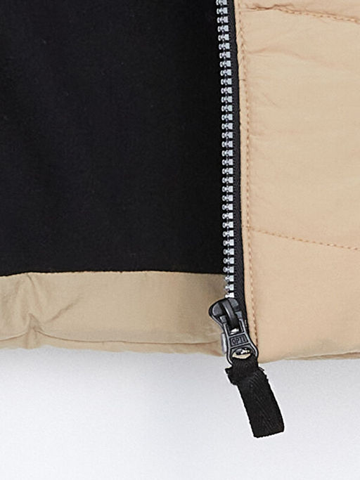 Kap??onlu Bask?l? Erkek ?ocuk ?i?me Yelek