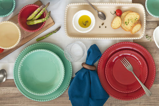 Блюдо прямоугольное Tiffany, бежевое, 36х16 см - Easy life фото 5