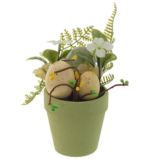 Цветочная композиция Пасхальная, L10 W10 H13 см, 2в. - Remeco фото 2