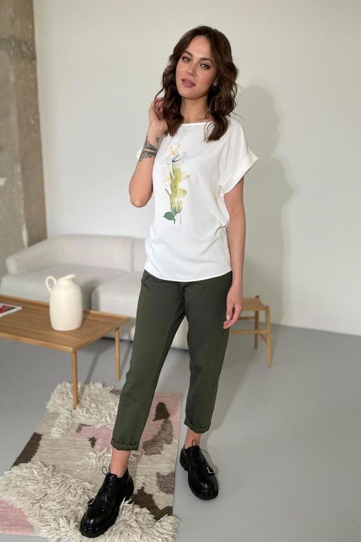 Топ Rumoda 2114 белый  фото 7