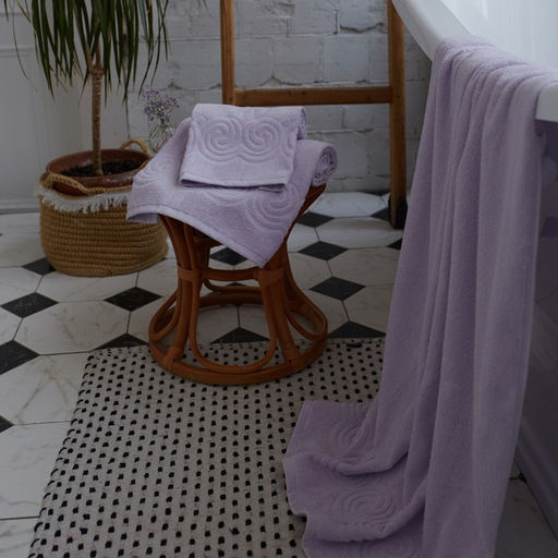 Полотенце махровое Love Life Border, 70х130 см, цвет светло-лавандовый, 100% хлопок, 380 гр/м2 - Lovelife фото 8