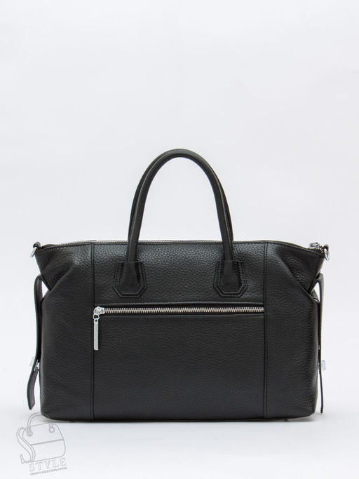 Сумка женская кожаная 1061C black Polina&Eiterou