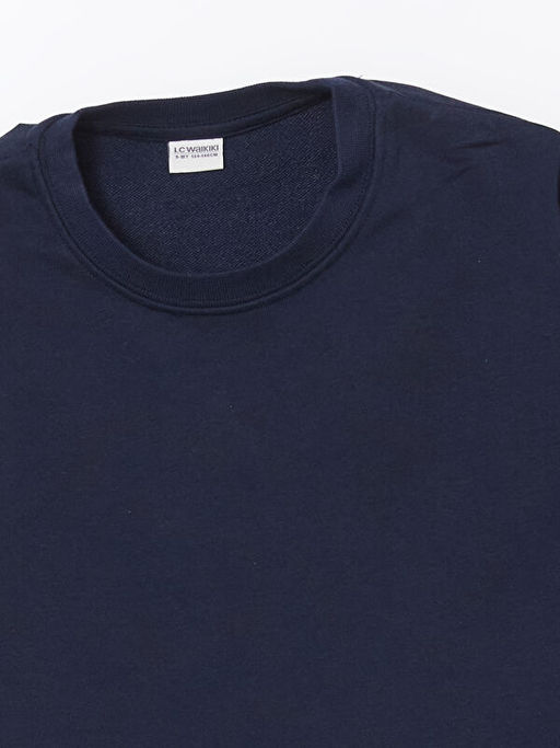 Bisiklet Yaka Erkek ?ocuk Sweatshirt