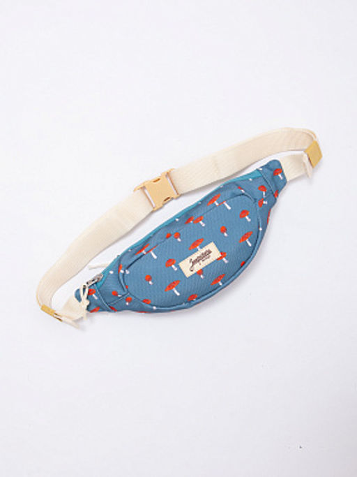 Сумка ЗАПОРОЖЕЦ Muhomori Small Waist Bag ZIP LIGHT BLUE  фото 2