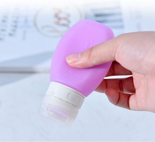 Силиконовая бутылочка на присоске, 89 мл