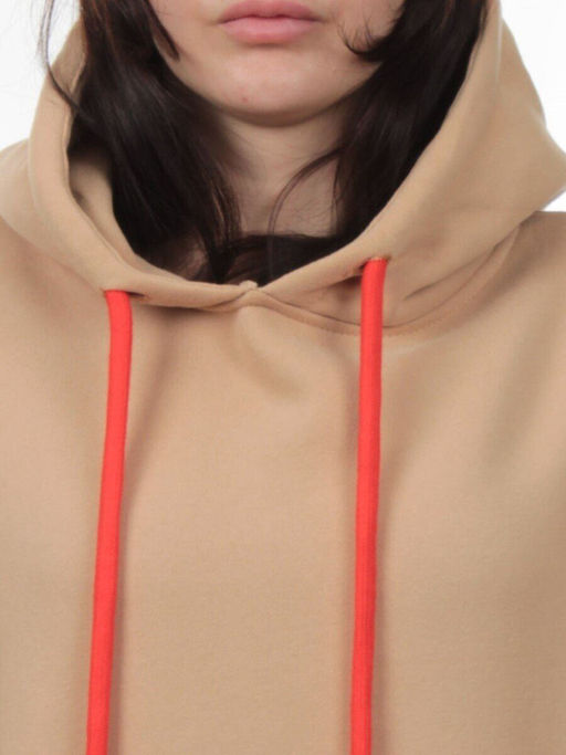 2226 BEIGE Толстовка женская (85% хлопок, 10% полиэстер, 5% спандекс) - Fashion фото 4
