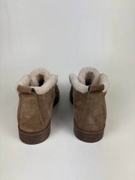 Ботинки 306.002be. Серо-коричневый замша R