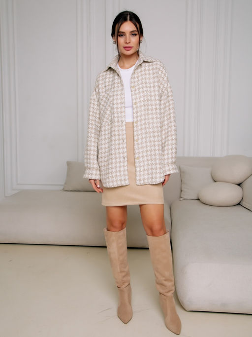 23-013 Рубашка - Вишня фото 2